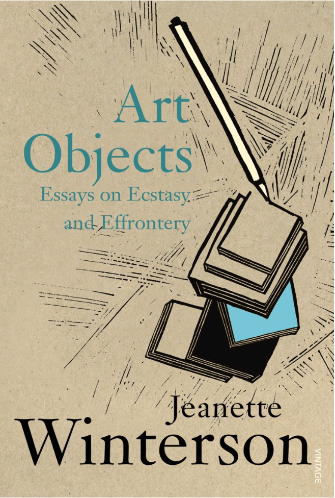 Cover of Jeanette Winterson’s ‘Art Objects: Essays on Ecstasy and Effrontery’